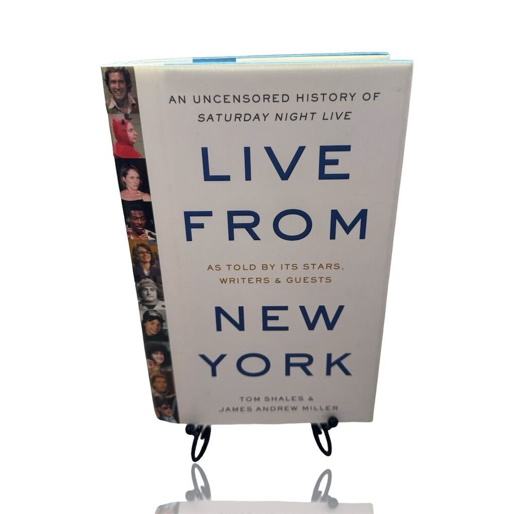 Live from New York: Uncensored History of SNL Hardcover Book